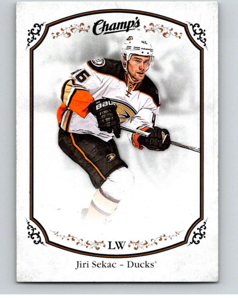2015-16 Upper Deck Champs #124 Jiri Sekac Anaheim Ducks V94649 Image 1