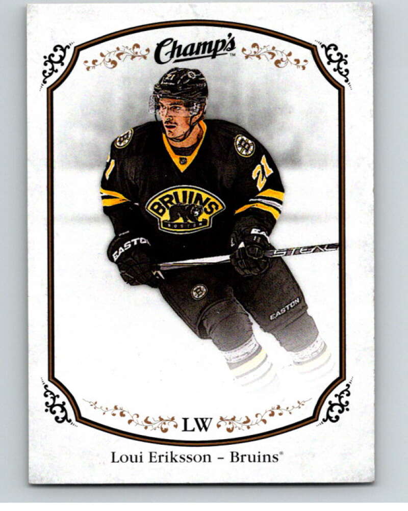 2015-16 Upper Deck Champs #125 Loui Eriksson Boston Bruins V94650 Image 1
