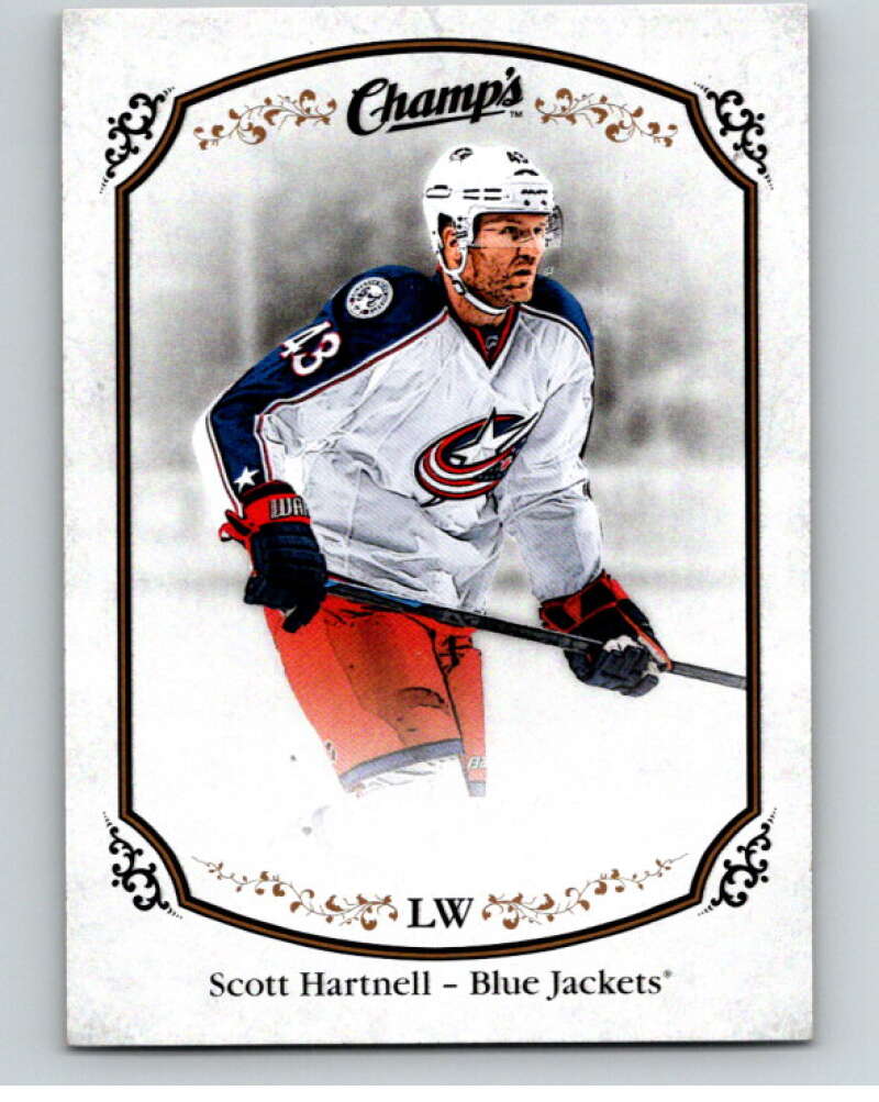 2015-16 Upper Deck Champs #126 Scott Hartnell Columbus Blue Jackets V94653 Image 1