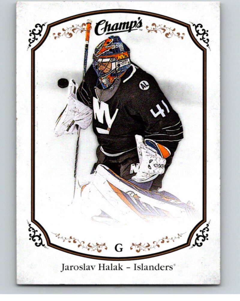 2015-16 Upper Deck Champs #133 Jaroslav Halak New York Islanders V94664 Image 1