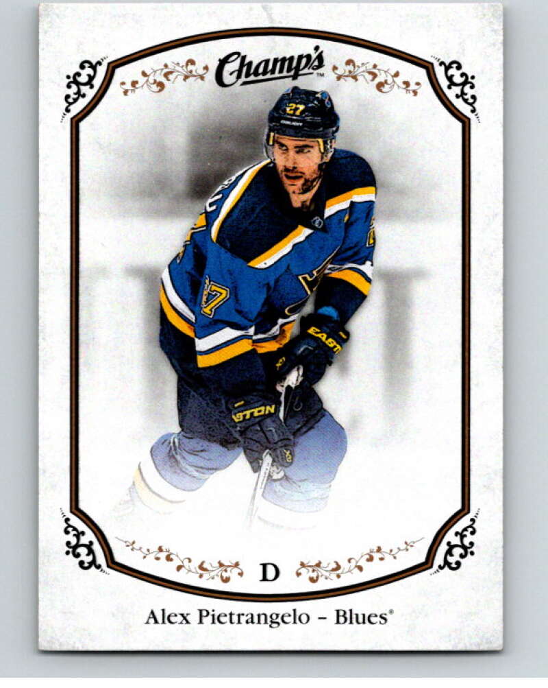 2015-16 Upper Deck Champs #134 Alex Pietrangelo St. Louis Blues V94665 Image 1