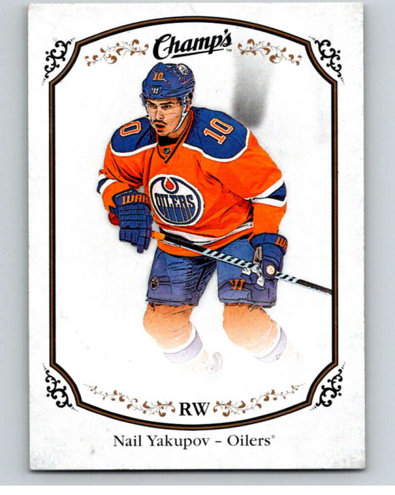2015-16 Upper Deck Champs #144 Nail Yakupov Edmonton Oilers V94684 Image 1