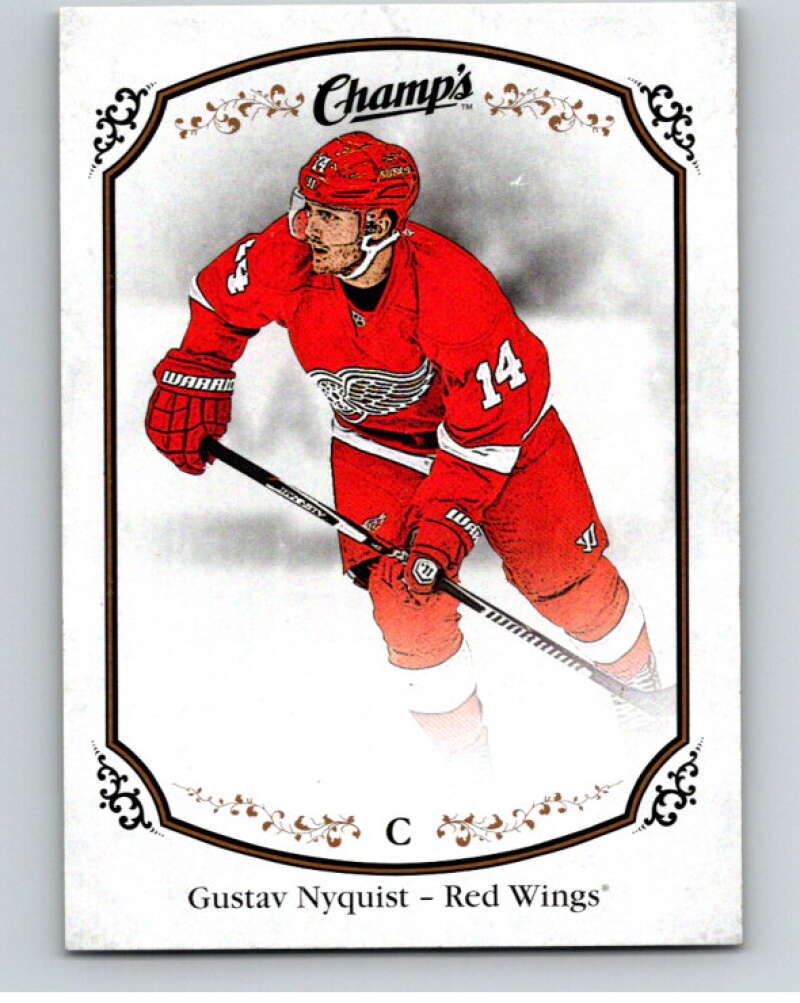 2015-16 Upper Deck Champs #148 Gustav Nyquist Detroit Red Wings V94692 Image 1