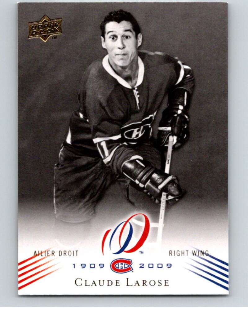 2008-09 UD Montreal Canadiens Centennial #118 Cla V94795 Image 1