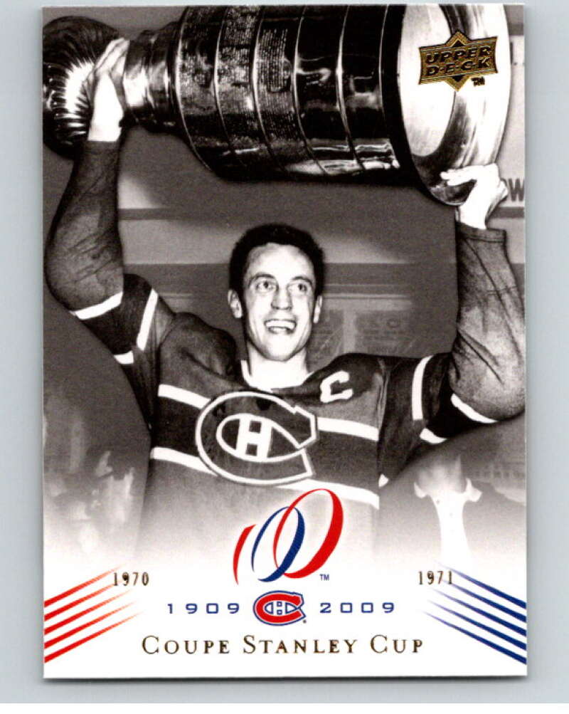 2008-09 UD Montreal Canadiens Centennial #193 Coupe Stanley Cup V94811 Image 1