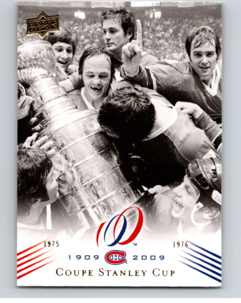 2008-09 UD Montreal Canadiens Centennial #195 Coupe Stanley Cup V94812 Image 1