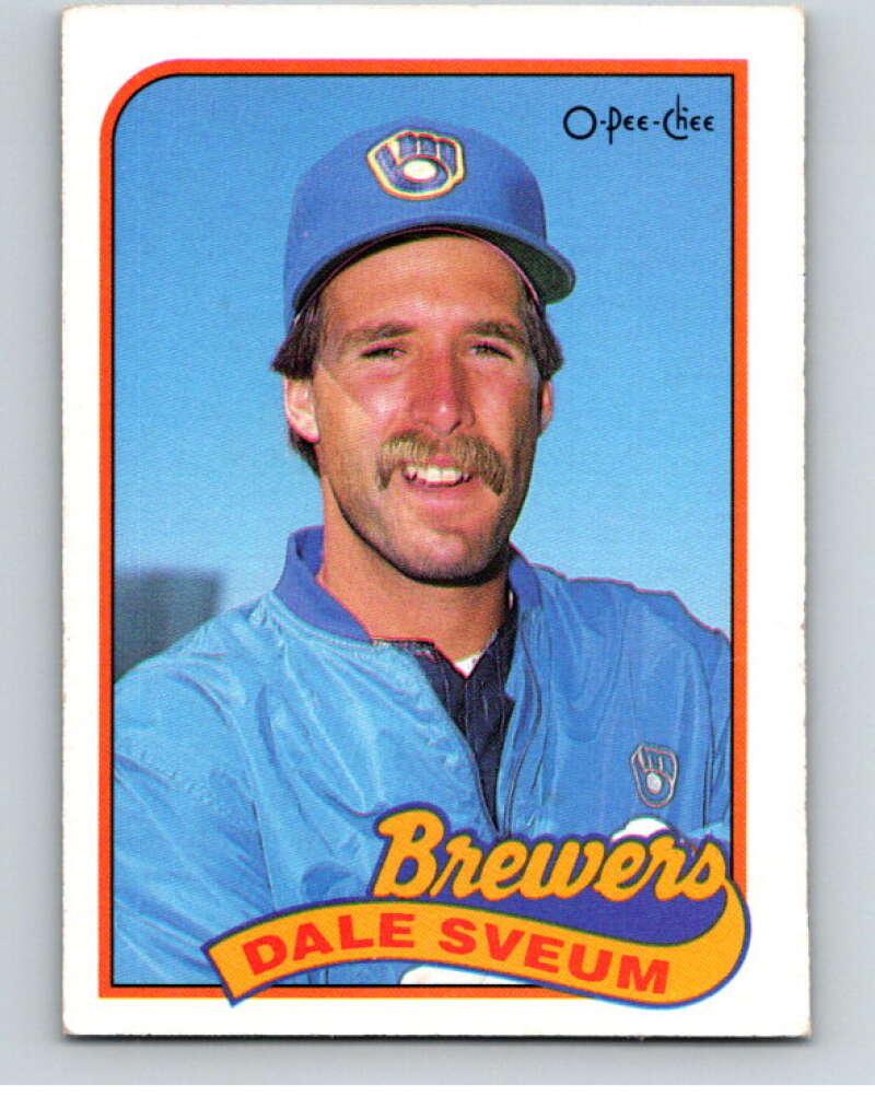 1989 O-Pee-Chee Baseball #12 Dale Sveum Milwaukee Brewers V95301 Image 1