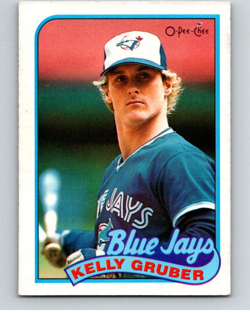1989 O-Pee-Chee Baseball #29 Kelly Gruber Toronto Blue Jays V95351 Image 1