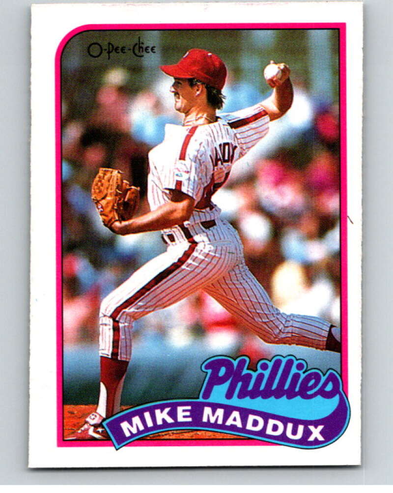 1989 O-Pee-Chee Baseball #39 Mike Maddux Philadelphia Phillies V95379 Image 1
