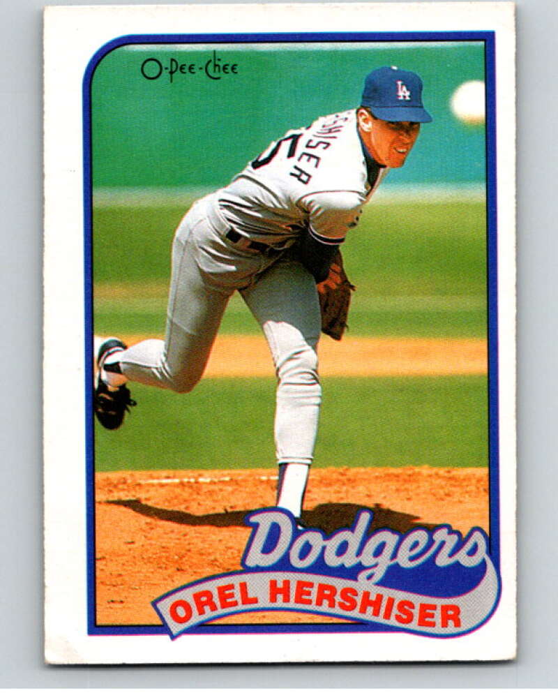 1989 O-Pee-Chee Baseball #41 Orel Hershiser Los Angeles Dodgers