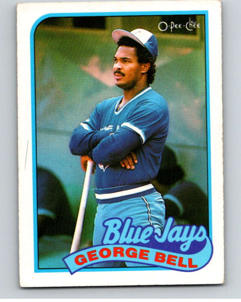 1989 O-Pee-Chee Baseball #50 George Bell Toronto Blue Jays V95410 Image 1