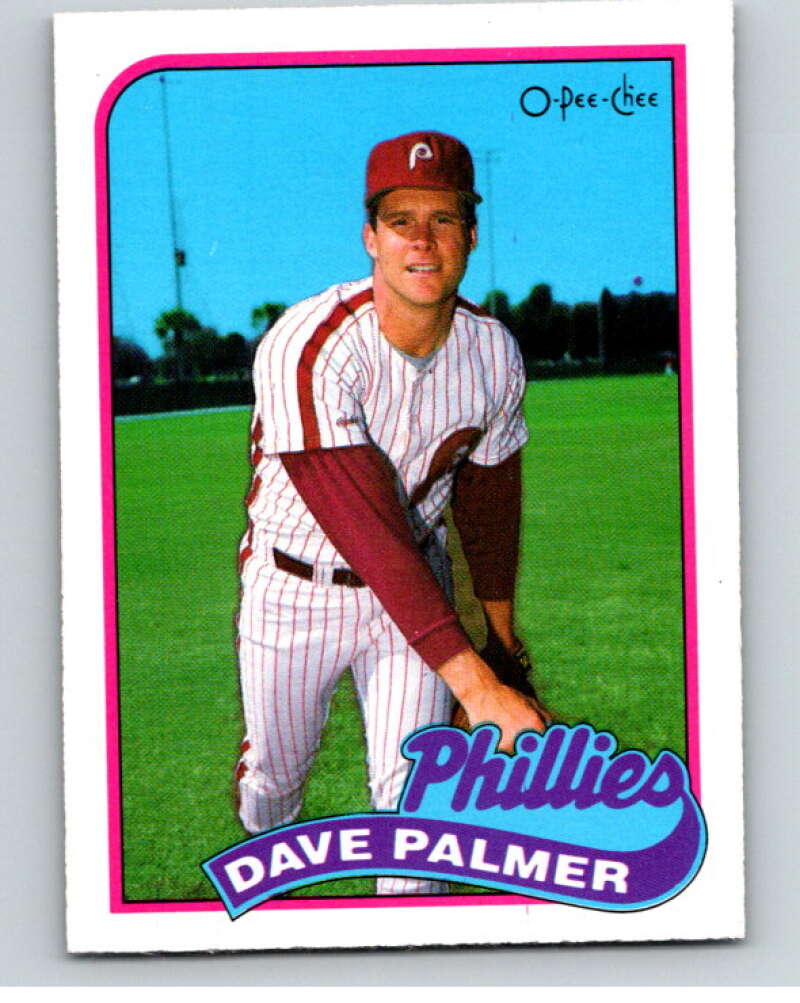 1989 O-Pee-Chee Baseball #67 David Palmer Philadelphia Phillies V95446 Image 1