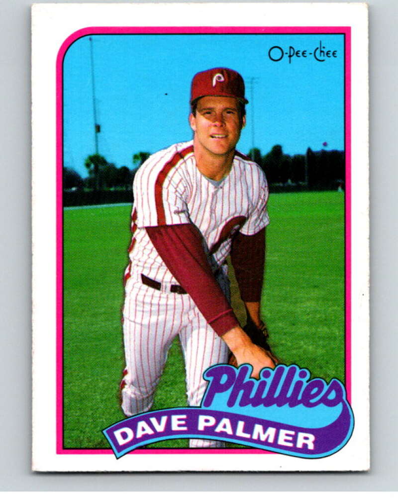 1989 O-Pee-Chee Baseball #67 David Palmer Philadelphia Phillies V95447 Image 1