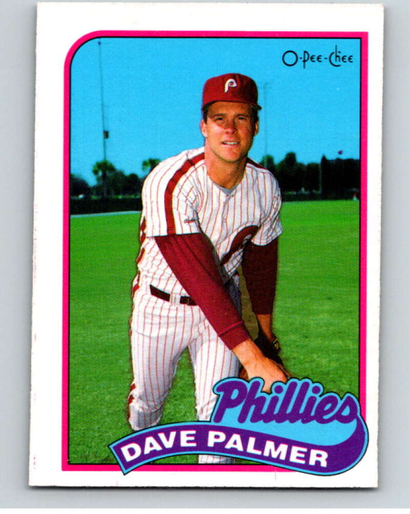 1989 O-Pee-Chee Baseball #67 David Palmer Philadelphia Phillies V95448 Image 1