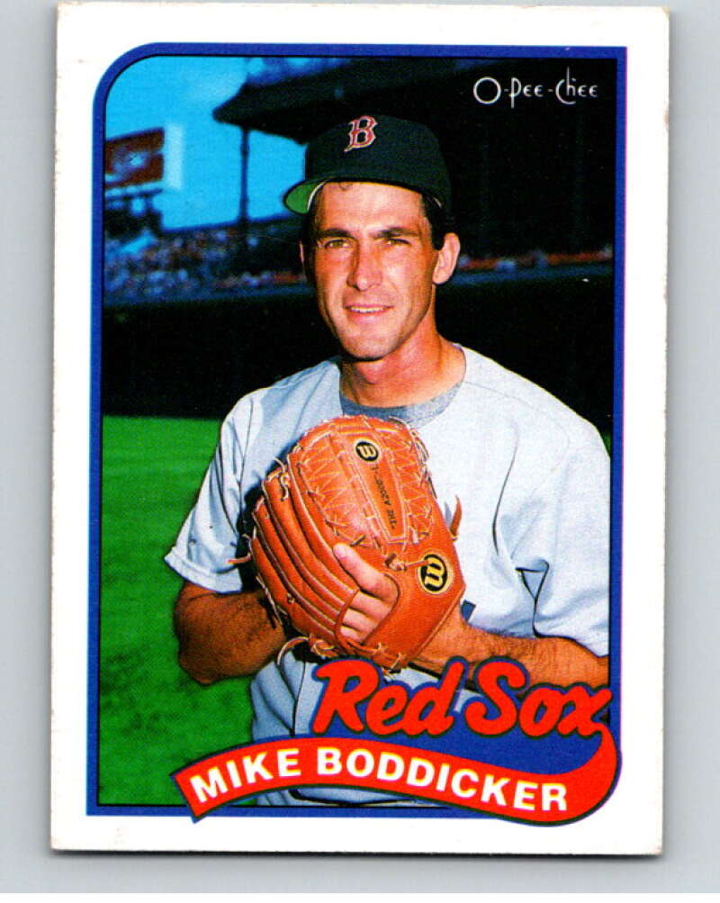 1989 O-Pee-Chee Baseball #71 Mike Boddicker Boston Red Sox V95460 Image 1
