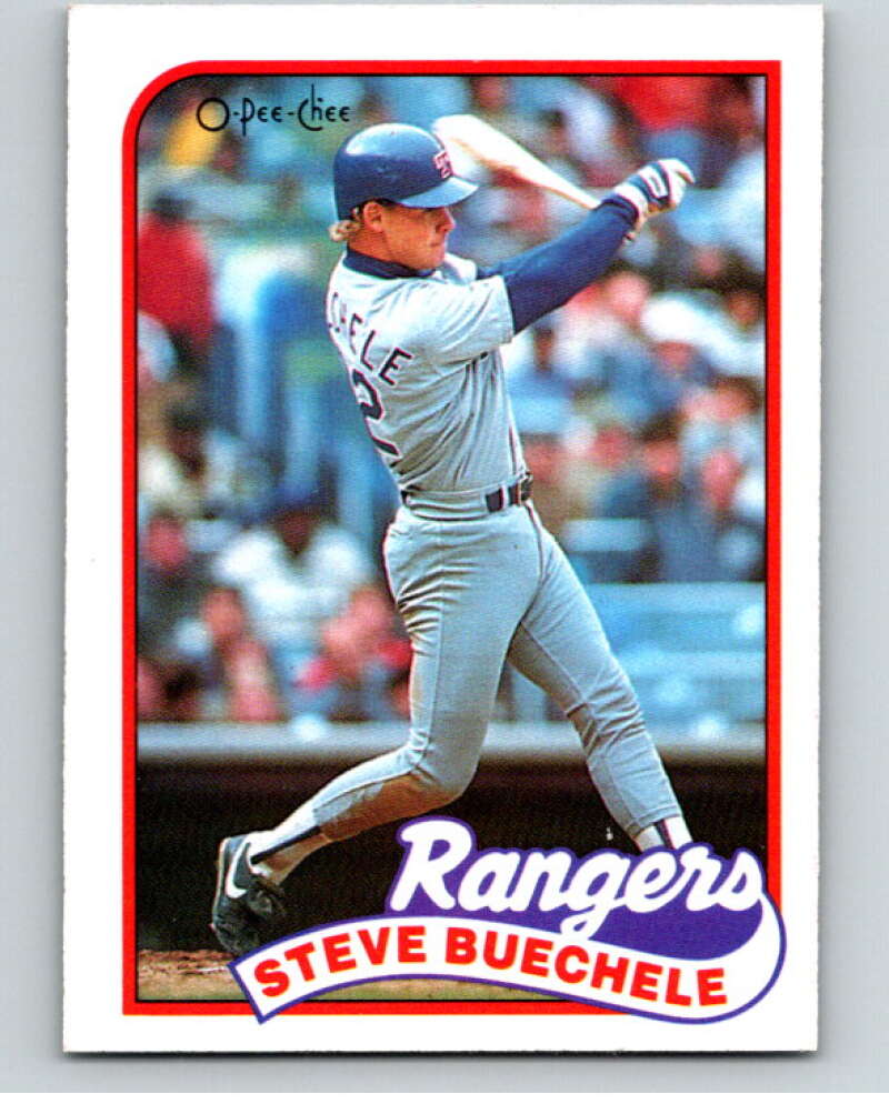 1989 O-Pee-Chee Baseball #83 Jeff Blauser Texas Rangers V95481 Image 1