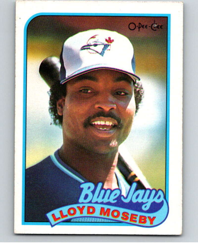 1989 O-Pee-Chee Baseball #113 Lloyd Moseby Toronto Blue Jays V95558 Image 1