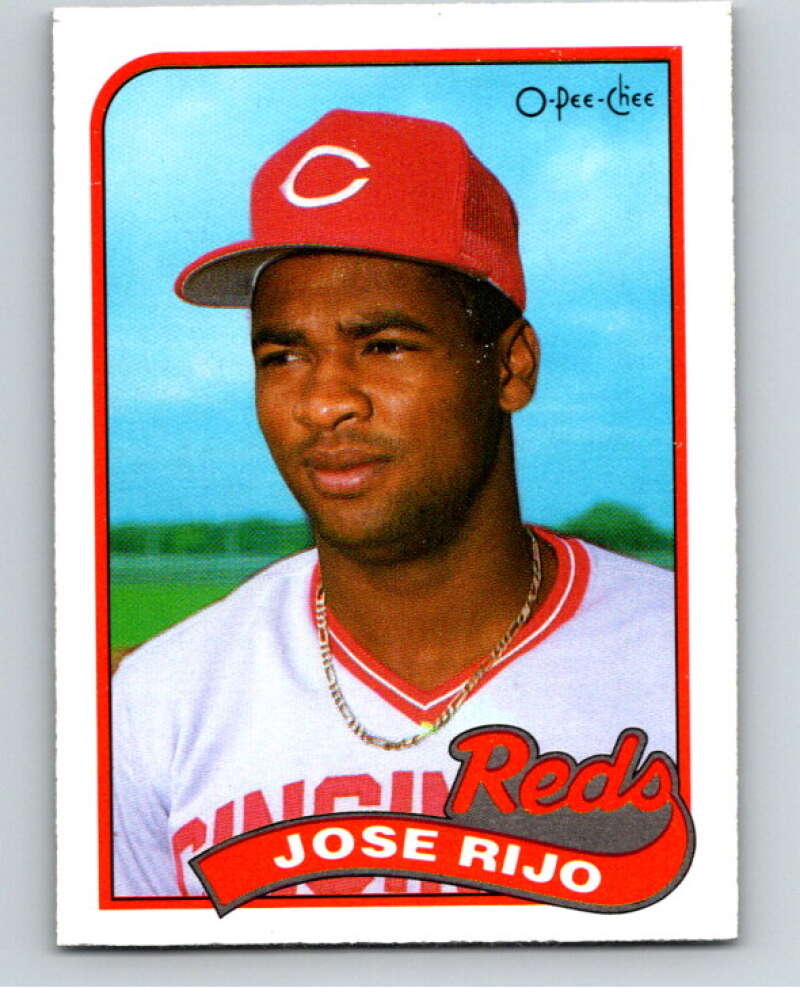 1989 O-Pee-Chee Baseball #135 Jose Rijo Cincinnati Reds V95610 Image 1