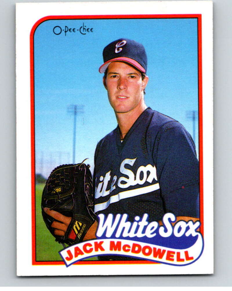 1989 O-Pee-Chee Baseball #143 Jack McDowell Chicago White Sox V95633 Image 1