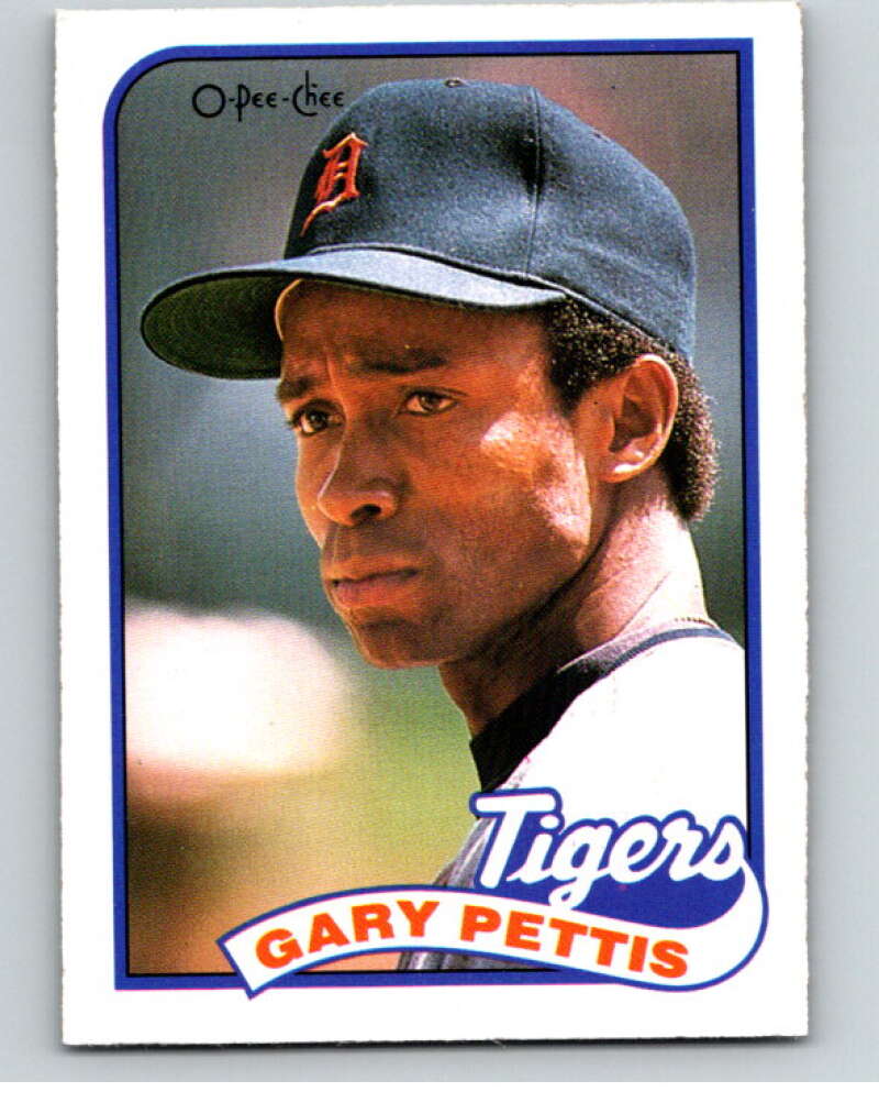 1989 O-Pee-Chee Baseball #146 Gary Pettis Detroit Tigers V95639 Image 1