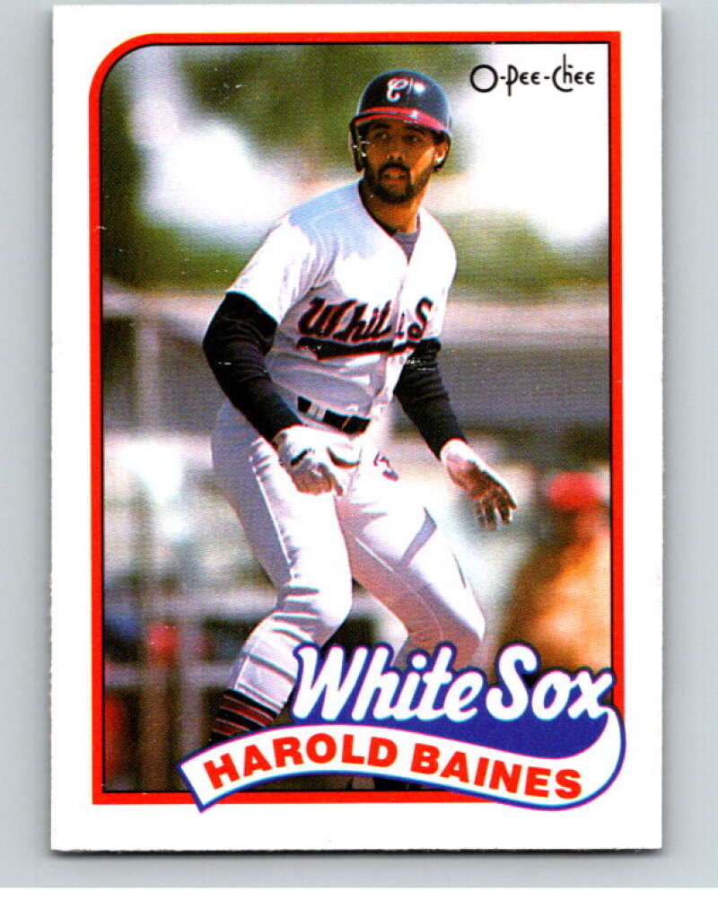 1989 O-Pee-Chee Baseball #152 Harold Baines Chicago White Sox V95649 Image 1