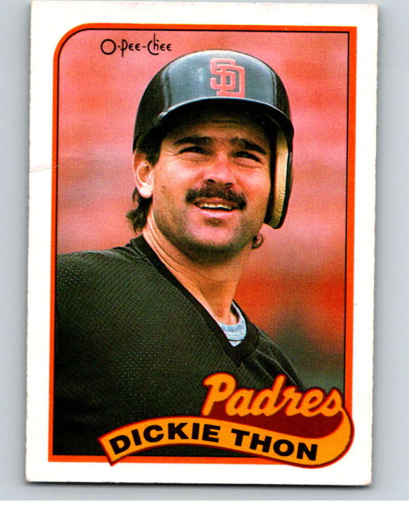 1989 O-Pee-Chee Baseball #181 Dickie Thon San Diego Padres V95715 Image 1