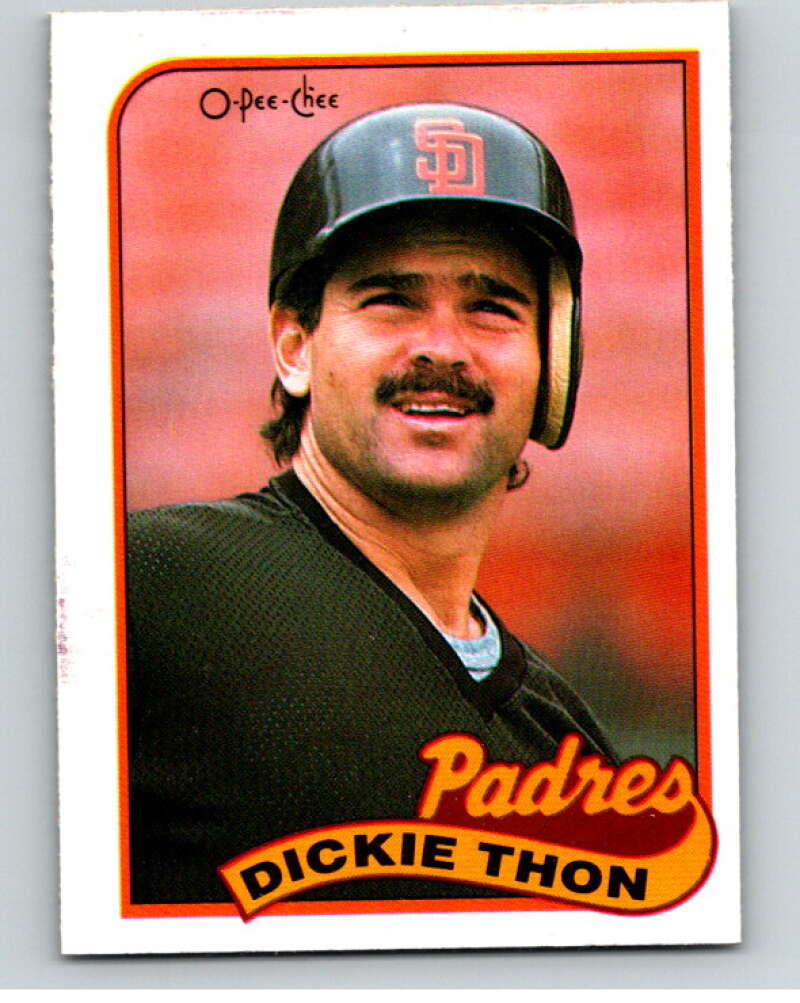 1989 O-Pee-Chee Baseball #181 Dickie Thon San Diego Padres V95716 Image 1