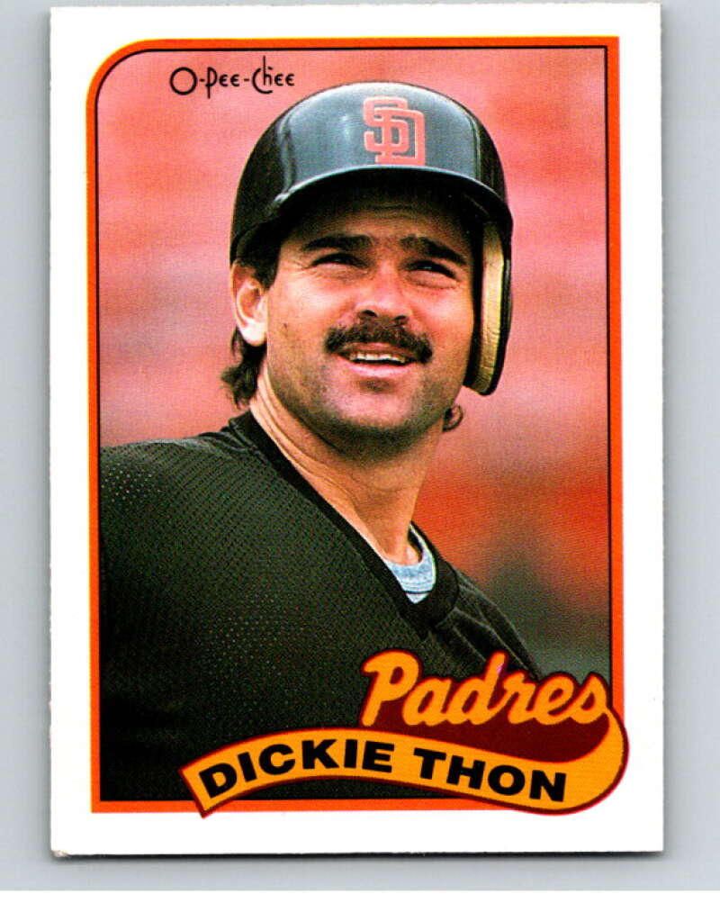 1989 O-Pee-Chee Baseball #181 Dickie Thon San Diego Padres V95718 Image 1