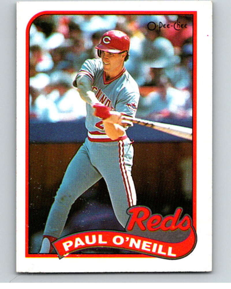 1989 O-Pee-Chee Baseball #187 Paul O'Neill Philadelphia Phillies V95732 Image 1
