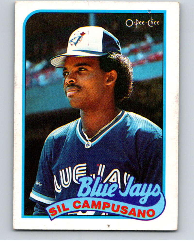1989 O-Pee-Chee Baseball #191 Sil Campusano Toronto Blue Jays V95742 Image 1