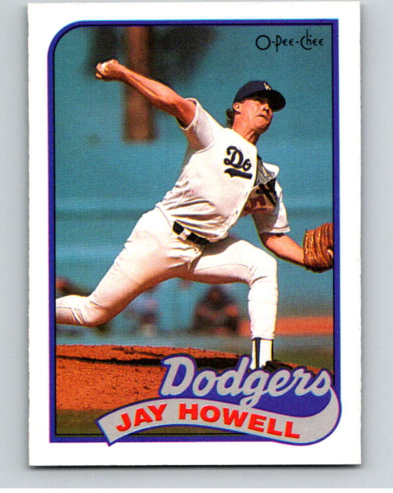 1989 O-Pee-Chee Baseball #212 Jay Howell Los Angeles Dodgers V95797 Image 1