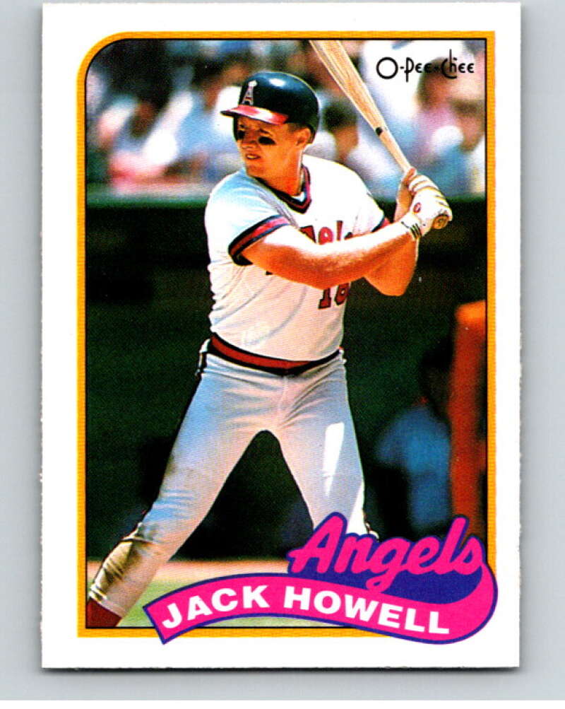 1989 O-Pee-Chee Baseball #216 Jack Howell California Angels V95805 Image 1