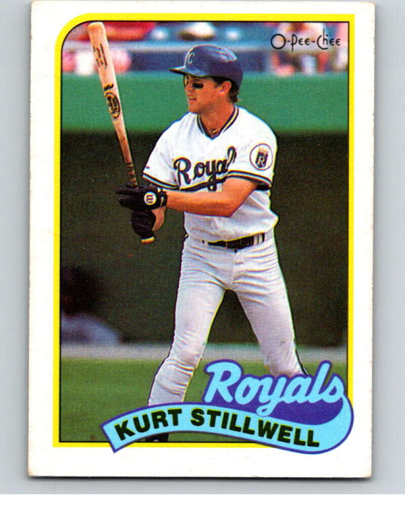 1989 O-Pee-Chee Baseball #217 Kurt Stillwell Kansas City Royals V95808 Image 1