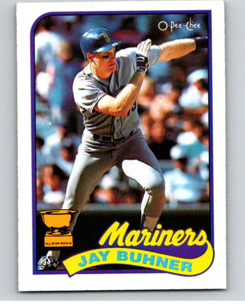 1989 O-Pee-Chee Baseball #223 Jay Buhner Seattle Mariners V95824 Image 1