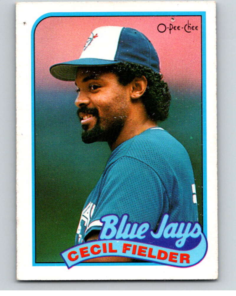 1989 O-Pee-Chee Baseball #224 Cecil Fielder Toronto Blue Jays V95825 Image 1