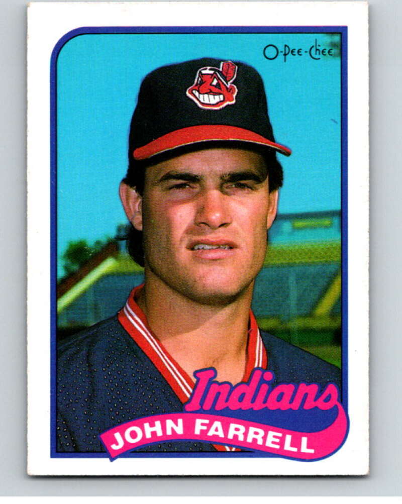 1989 O-Pee-Chee Baseball #227 John Farrell Cleveland Indians V95837 Image 1