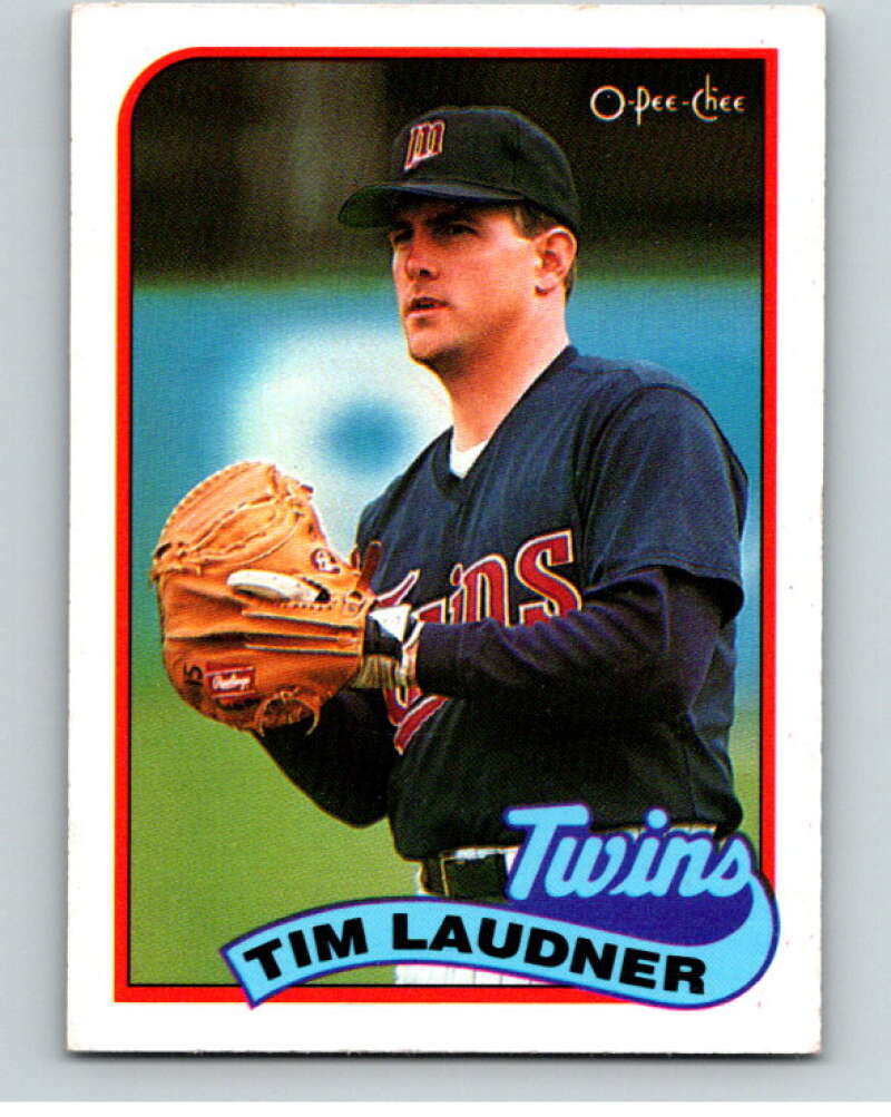 1989 O-Pee-Chee Baseball #239 Tim Laudner Minnesota Twins V95858 Image 1