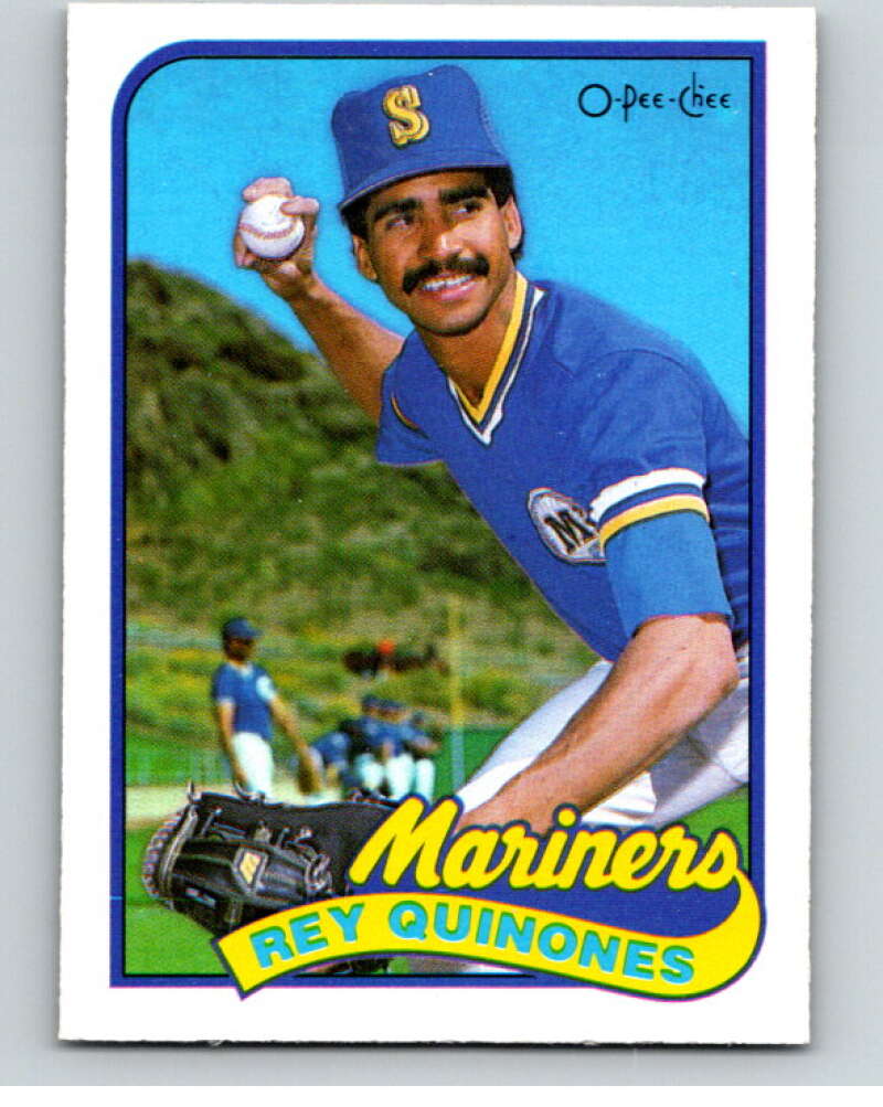 1989 O-Pee-Chee Baseball #246 Rey Quinones Seattle Mariners V95872 Image 1