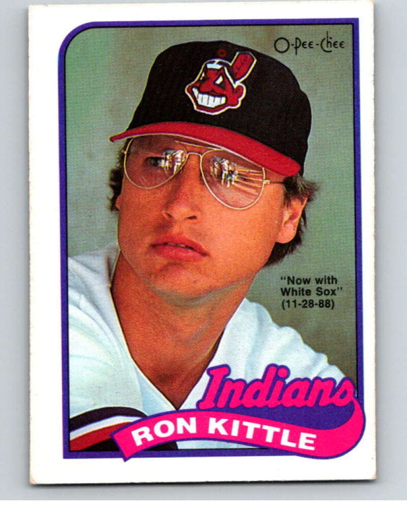 1989 O-Pee-Chee Baseball #268 Ron Kittle White Sox/ Indians V95915 Image 1