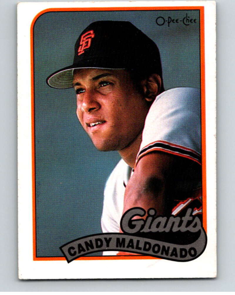 1989 O-Pee-Chee Baseball #269 Candy Maldonado San Francisco Giants V95918 Image 1