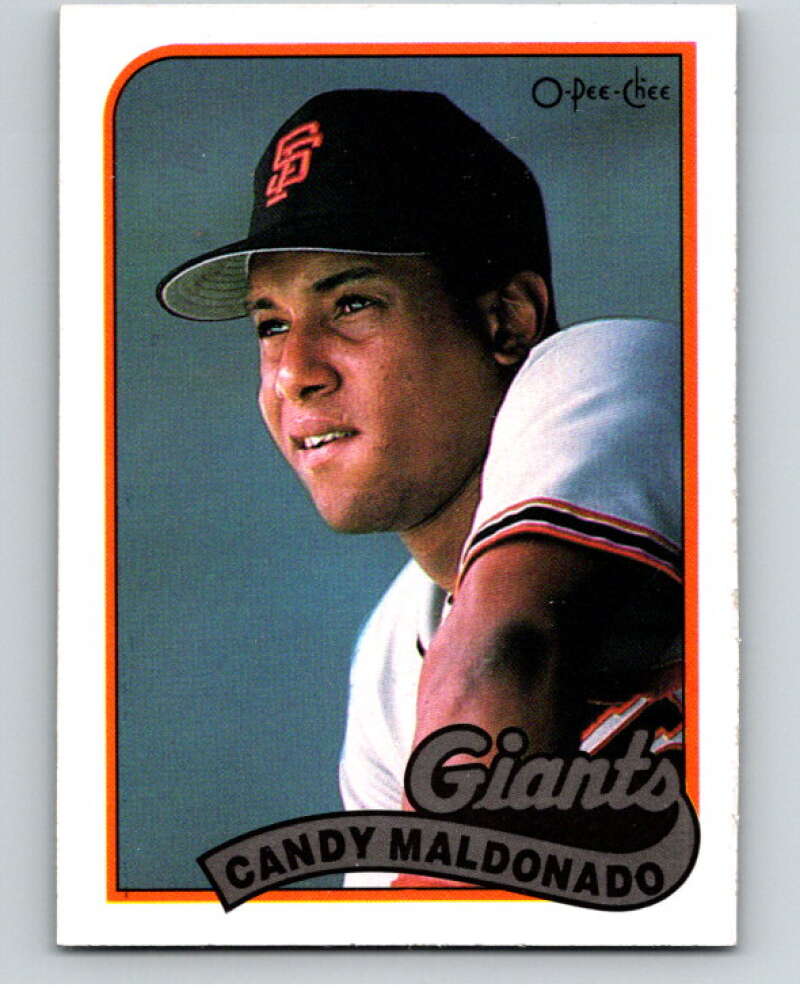 1989 O-Pee-Chee Baseball #269 Candy Maldonado San Francisco Giants V95919 Image 1