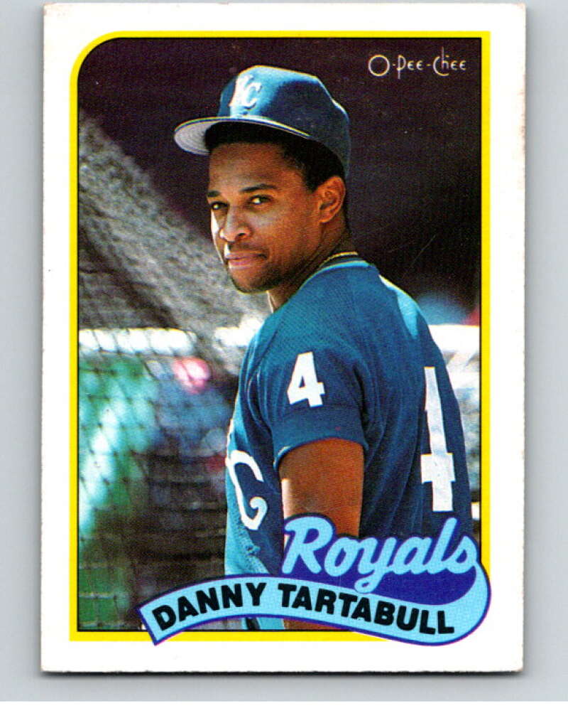 1989 O-Pee-Chee Baseball #275 Danny Tartabull Kansas City Royals V95934 Image 1