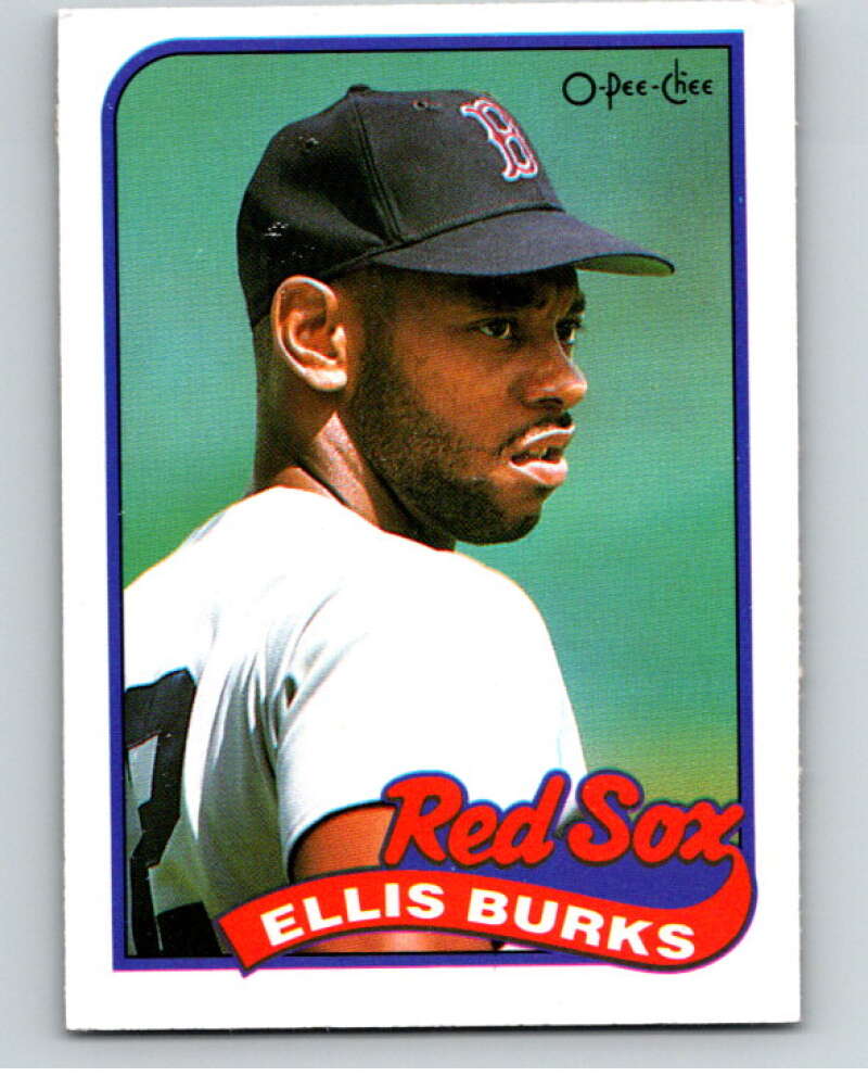 1989 O-Pee-Chee Baseball #311 Ellis Burks Boston Red Sox V96036 Image 1
