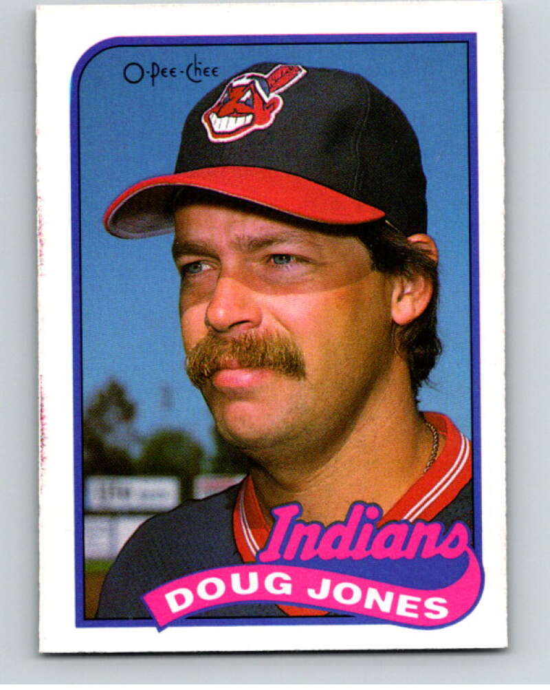 1989 O-Pee-Chee Baseball #312 Doug Jones Cleveland Indians V96037 Image 1