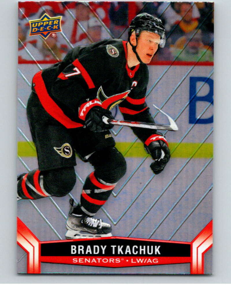 2023-24 Upper Deck Tim Hortons #7 Brady Tkachuk Ottawa Senators Image 1