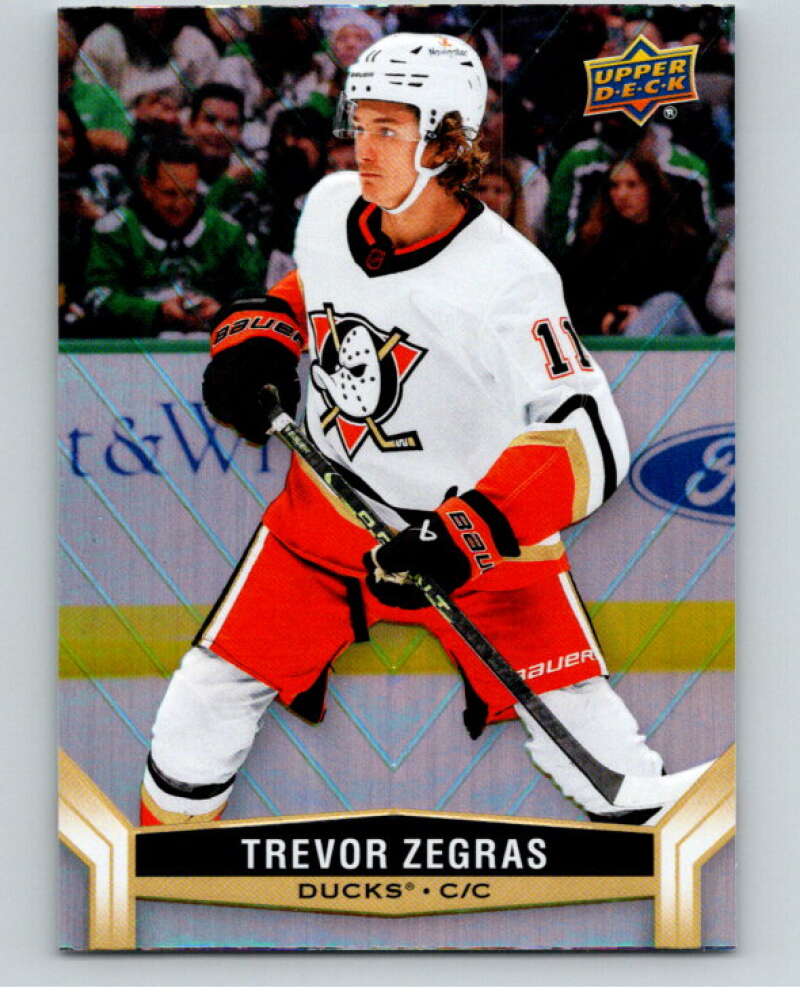 2023-24 Upper Deck Tim Hortons #11 Trevor Zegras Anaheim Ducks Image 1