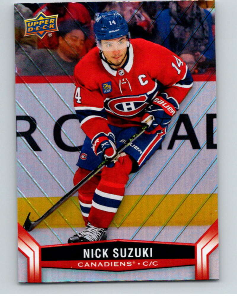 2023-24 Upper Deck Tim Hortons #14 Nick Suzuki Montreal Canadiens Image 1