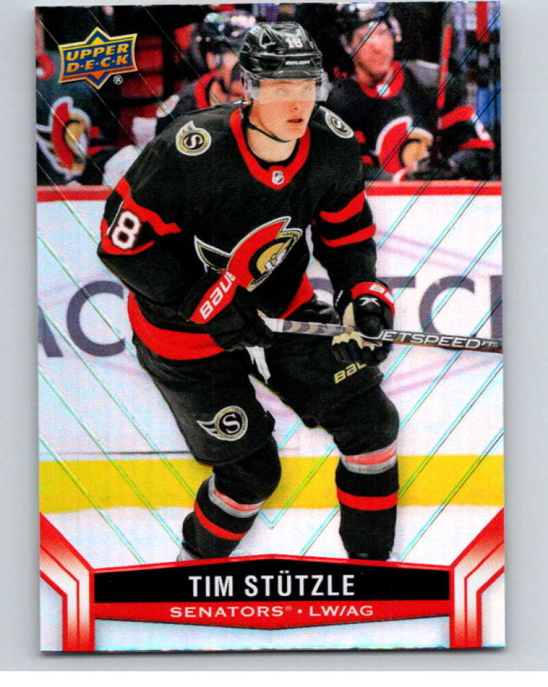 2023-24 Upper Deck Tim Hortons #18 Tim Stutzle Ottawa Senators Image 1