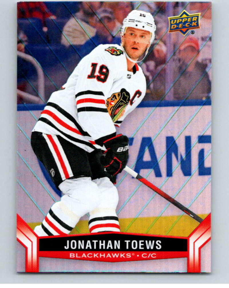 2023-24 Upper Deck Tim Hortons #19 Jonathan Toews Chicago Blackhawks Image 1