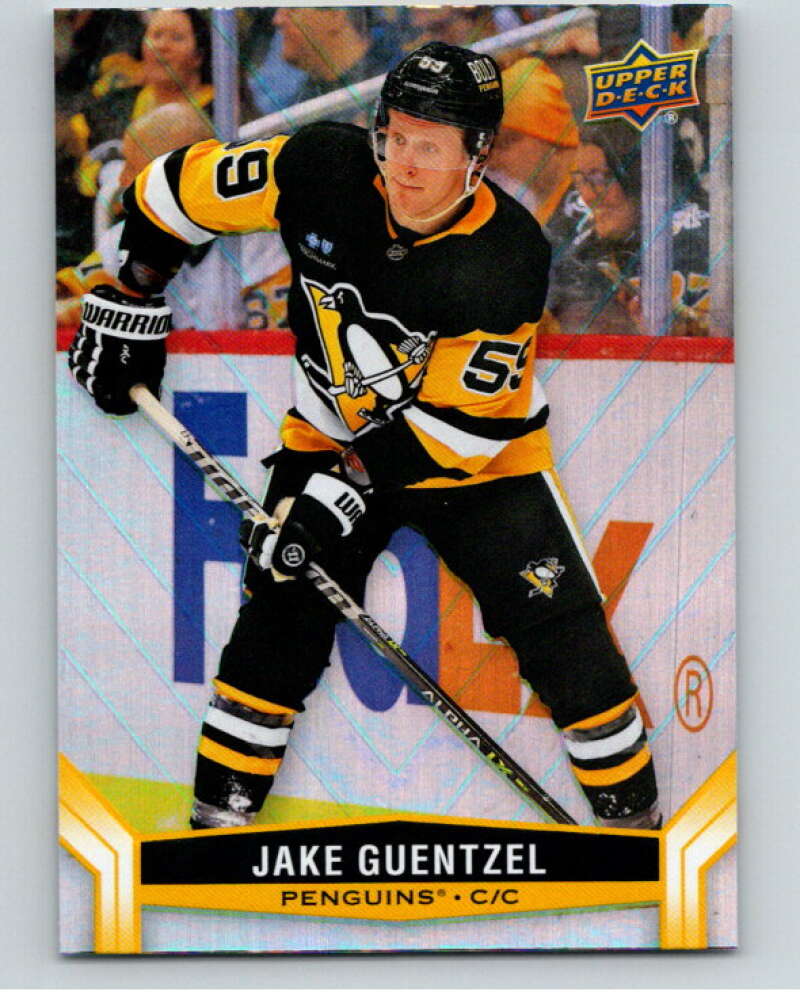 2023-24 Upper Deck Tim Hortons #33 Jake Guentzel Pittsburgh Penguins Image 1